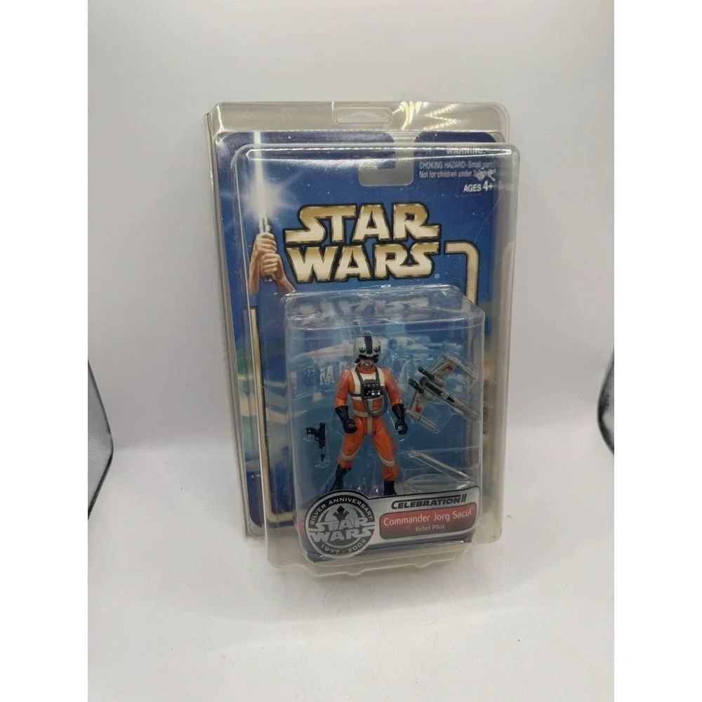 Star Wars Saga Celebration II - Commander Jorg Sacul Rebel Pilot Action Figure